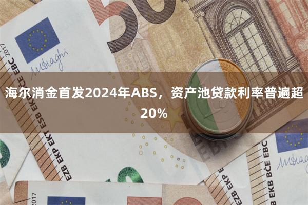 海尔消金首发2024年ABS，资产池贷款利率普遍超20%