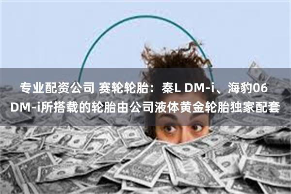 专业配资公司 赛轮轮胎：秦L DM-i、海豹06 DM-i所搭载的轮胎由公司液体黄金轮胎独家配套