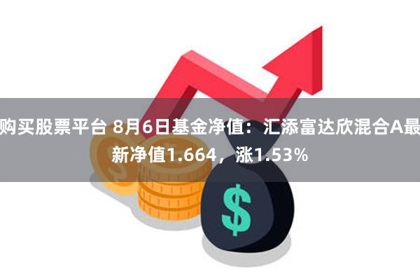 购买股票平台 8月6日基金净值：汇添富达欣混合A最新净值1.664，涨1.53%