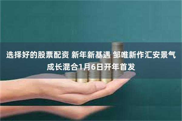 选择好的股票配资 新年新基遇 邹唯新作汇安景气成长混合1月6日开年首发